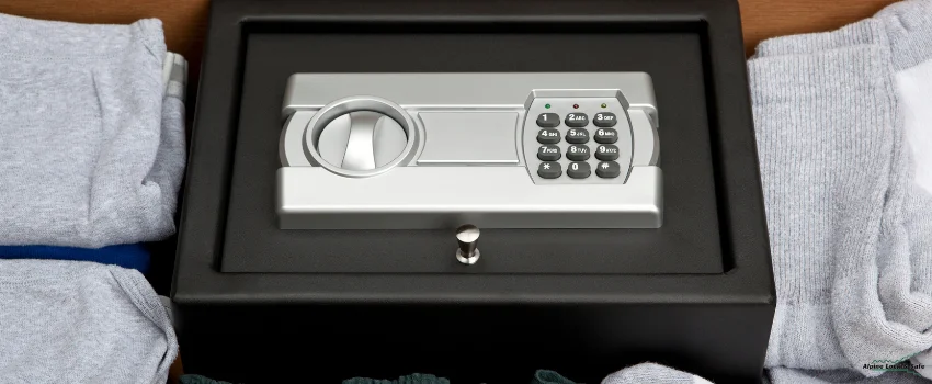ALS-Portable safe inside a drawer